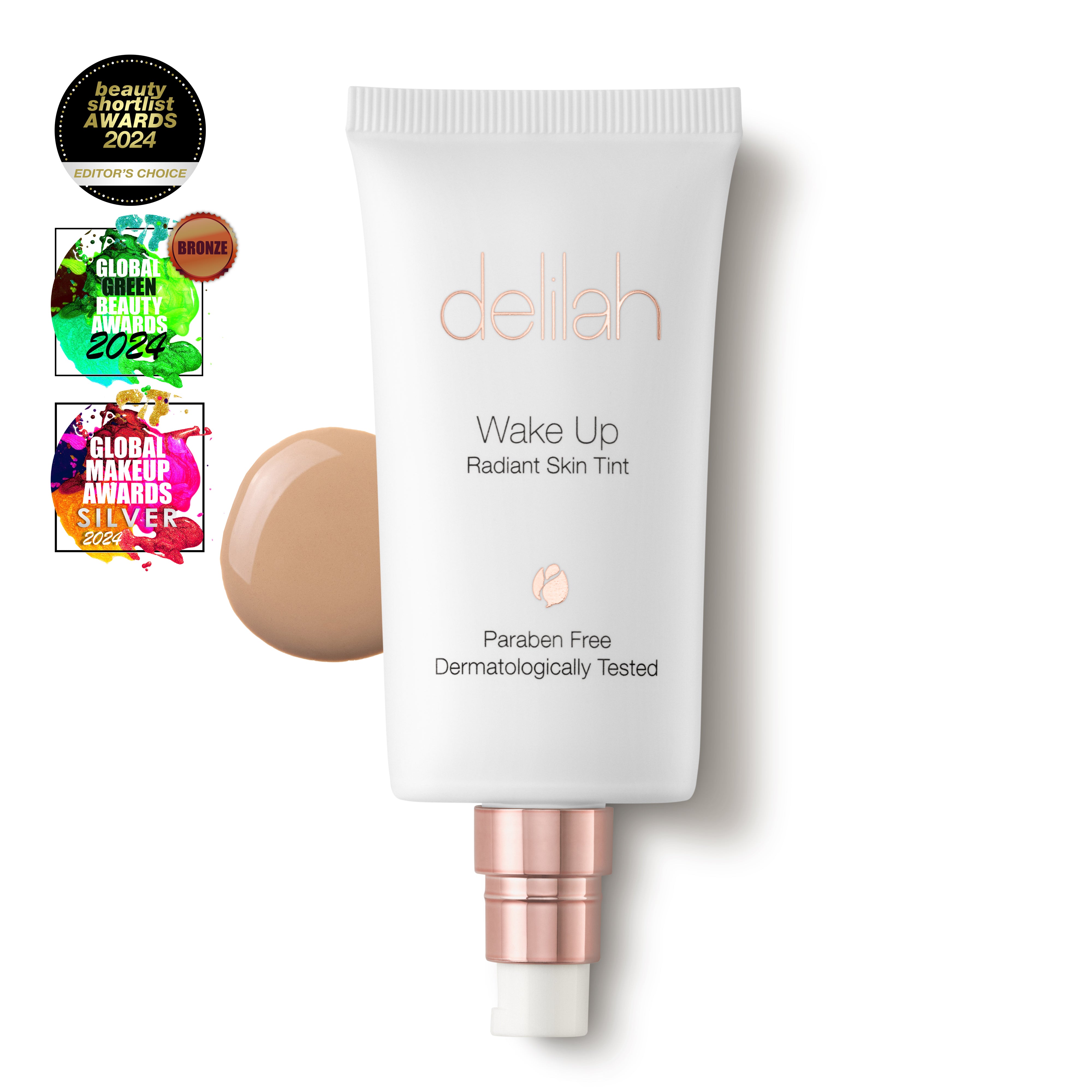 ●ONE BRILLIANT● DelilahOB436Purple Tint Delilah-OB436-Purp Wake_Up_Radiant_Skin_Tint_Bron